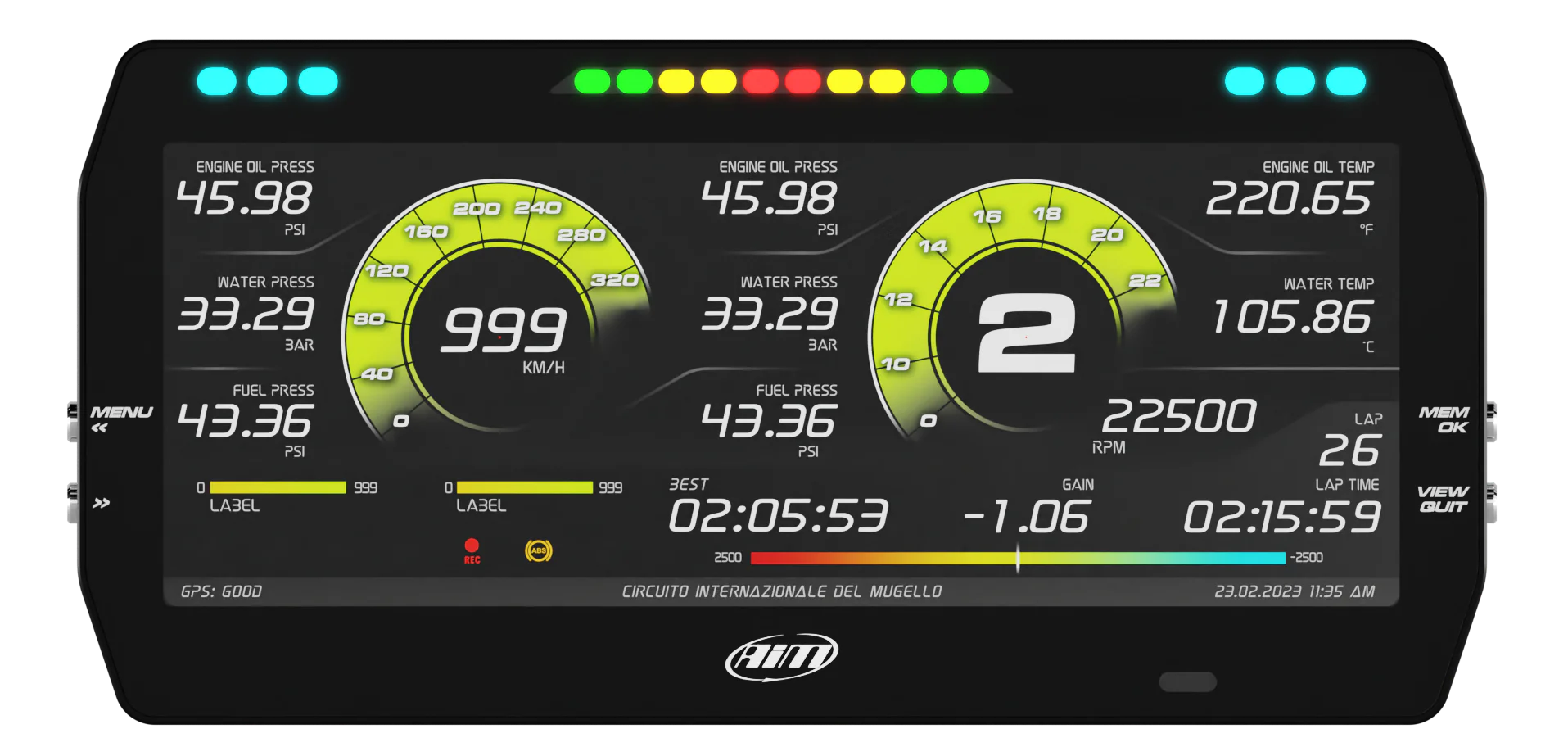 Title: “AIM Digital Dash MXT 1.3 Strada: An In-Depth Look at the Ultimate Motorsport Display”